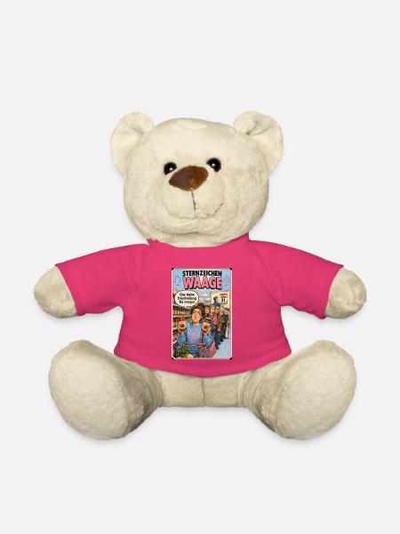 Sternzeichen Waage - Humor für Unentschlossene - Teddy - Pink