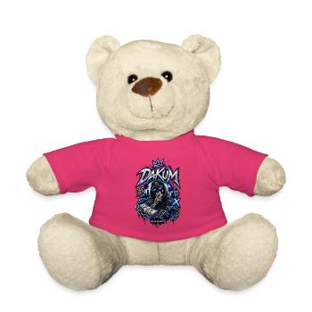 Motif de Crâne DAKUM Streetwear - Nounours - rose - Devant
