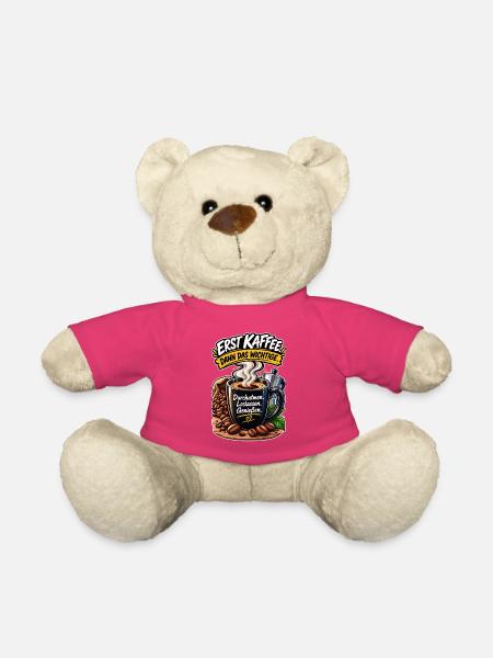 Erst Kaffee, Dann Wichtiges - Teddy - Pink
