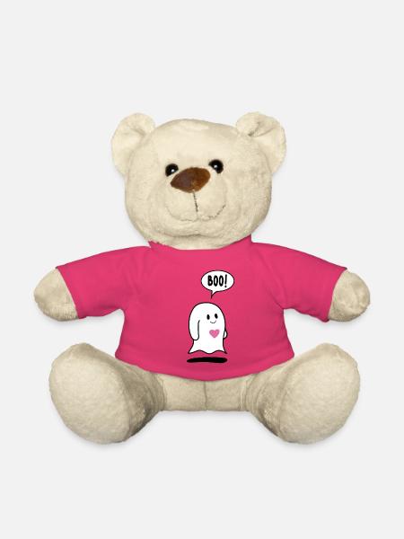 Kleiner Geist, Geist mit Herz - Teddy - Pink