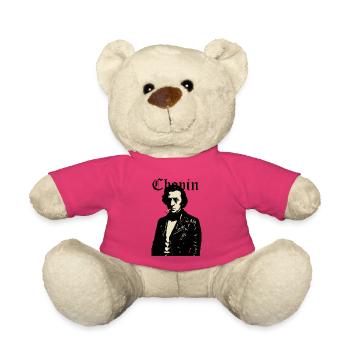 Chopin Noir Rebell Lederporträt - Teddy - Pink - Vorne