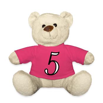 5. JUBILÄUM. 5 JAHRE. 5. JUBILÄUM - Teddy - Pink - Vorne