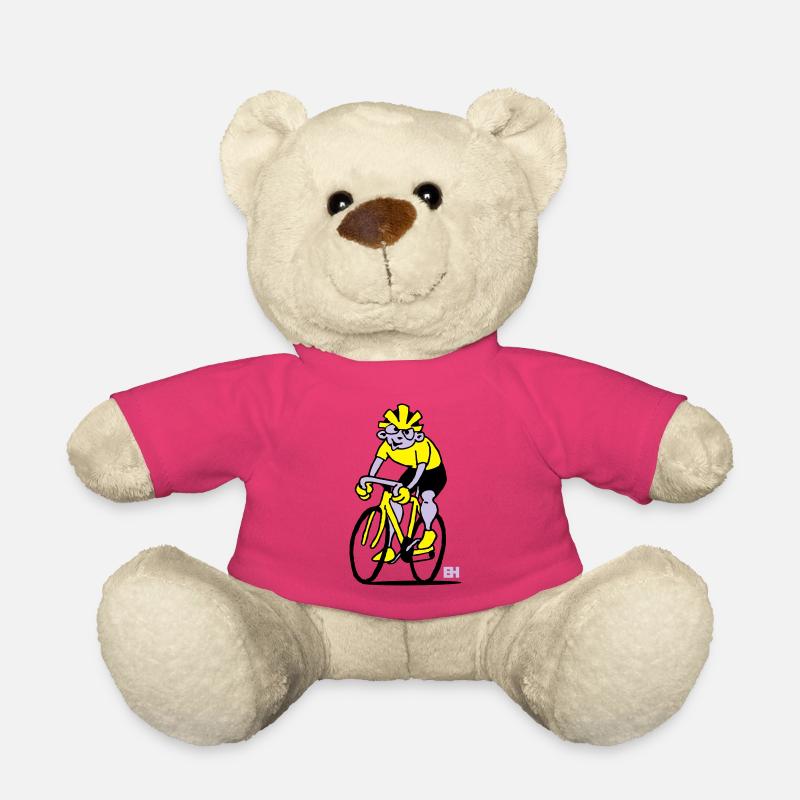 Radfahrer - Radsport - Teddy - Pink