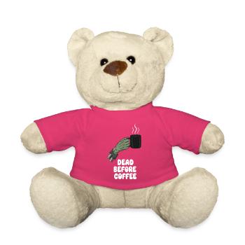 Tot vor Kaffee – Zombie Hand Kaffee - Teddy - Pink - Vorne