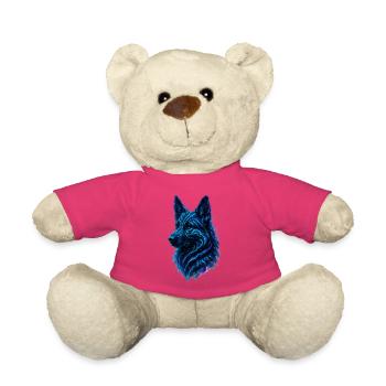 Berger Allemand Néon : Art Canin Abyssal - Nounours - rose - Devant