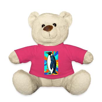 penguin - Teddy Bear - pink - Front