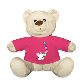 Éléphant Ballon Pastel - Nounours - rose - Devant