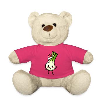 Poireau Nikolauch Kawaii - Nounours - rose - Devant
