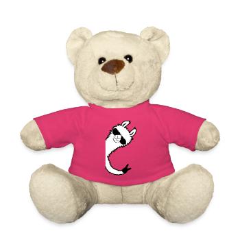 Lama Cool Sonnenbrille Not My Problama Peace Hand - Teddy - Pink - Vorne
