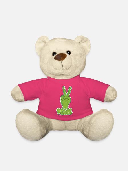 Graffiti Peace - Teddy - Pink
