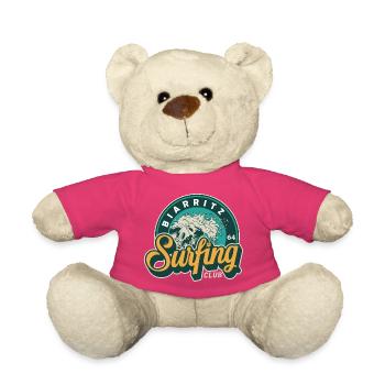 Biarritz Surfing Club - Nounours - rose - Devant