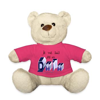 Je ne suis pas un DATA - Nounours - rose - Devant