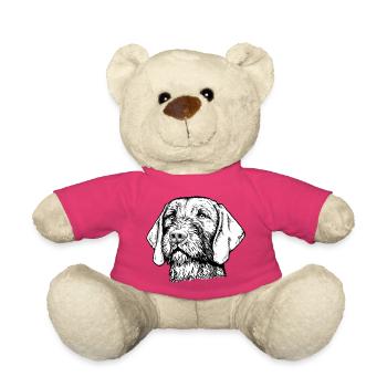 Magyar Viszla Wirehair 01 sw - Nounours - rose - Devant