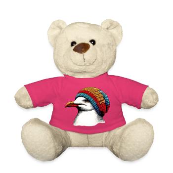 Mouette - Nounours - rose - Devant