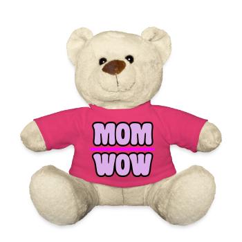 Maman - Nounours - rose - Devant