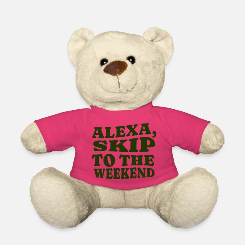 Alexa, Skip to the Weekend - Teddy - Pink