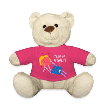 Chimie Chimiste Professeur de chimie Dire science - Nounours - rose - Devant