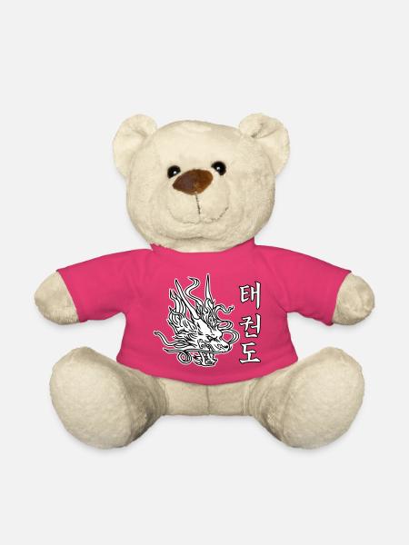 Taekwondo Drache – asiatisches Kampfsport-Design - Teddy - Pink