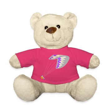 Parapente - Nounours - rose - Devant