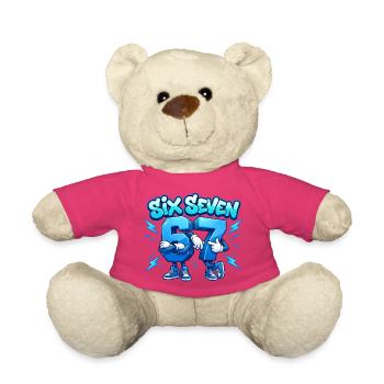 Sechs Sieben-Brüder - Teddy - Pink - Vorne