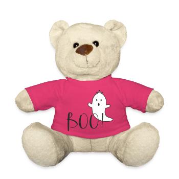 Boo – Lustiges Geist Halloween Design - Teddy - Pink - Vorne