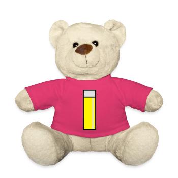 Kölschglas Köln Kölsch - Teddy - Pink - Vorne