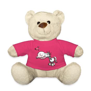 Pferdekuss - Teddy - Pink - Vorne