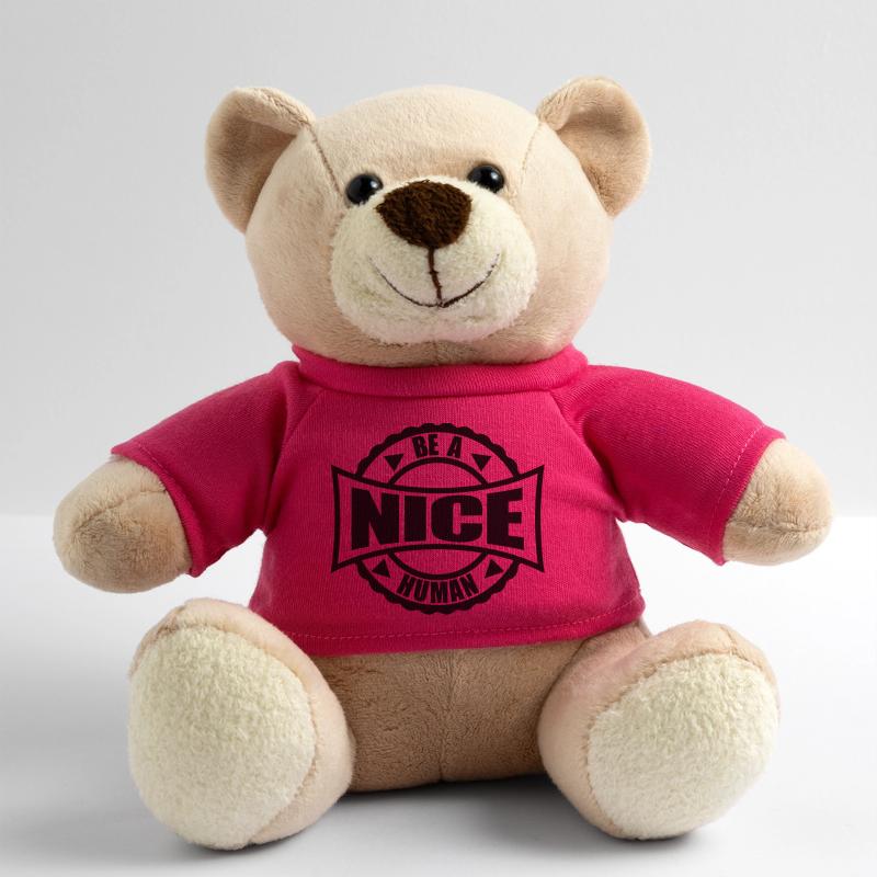 Stamp Round Nice Teddy Bear