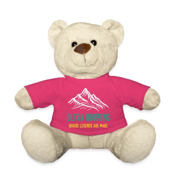 Ultra Running - où les légendes sont faites - Nounours - rose - Devant