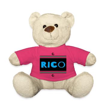 Rico - Nounours - rose - Devant