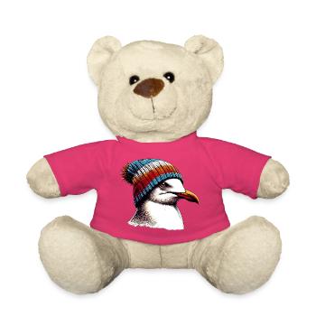 Mouette - Nounours - rose - Devant