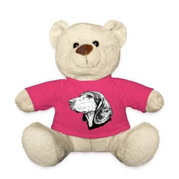 Griechische Bracke sw Hellenikos Ichnilatis - Teddy - Pink - Vorne