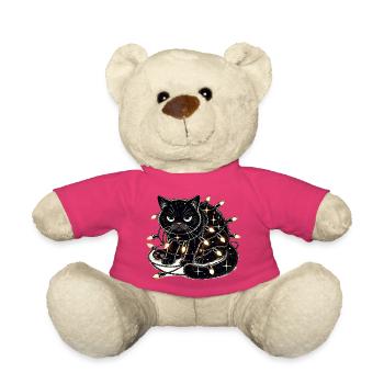 Grumpy Christmas Cat. Miau aber bitte ohne Lametta - Teddy - Pink - Vorne