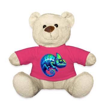 Chameleon - Teddy Bear - pink - Front