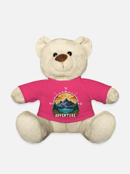 Bergsee Abenteuer Kompass - Teddy - Pink