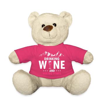 Sip Wine Hike Pines Outdoor Mountain Lifestyle - Teddy - Pink - Vorne