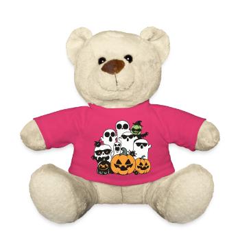 Halloween Party Figuren - Teddy - Pink - Vorne