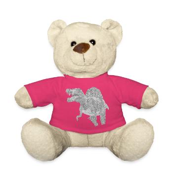 Spinosaure - Nounours - rose - Devant