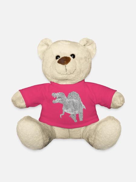 Spinosaurus - Teddy Bear - pink