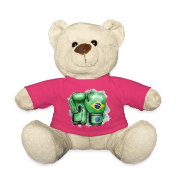 Brasil Boxen Brasilien Boxhandschuhe - Teddy - Pink - Vorne