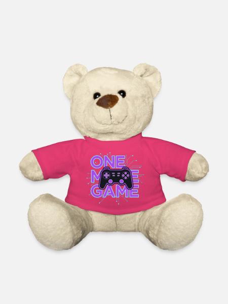 One Game Controller Neon Circuit - Teddy Bear - pink