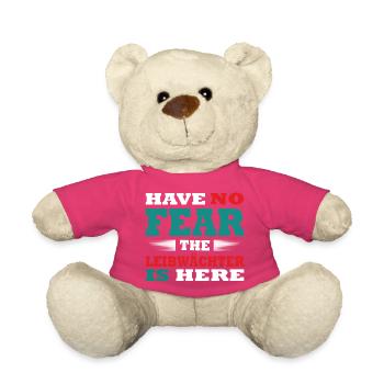 Have no Fear the Bodyguard is here Outfit - Teddy Bear - pink - Front