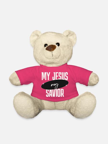 Mein Jesus mein Retter - Teddy - Pink