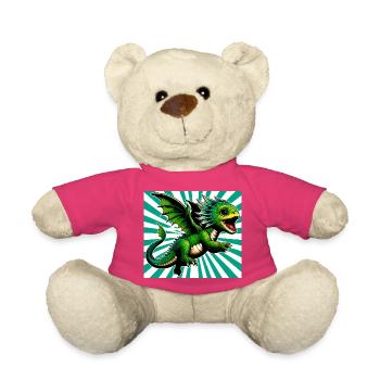 Drache - Teddy - Pink - Vorne