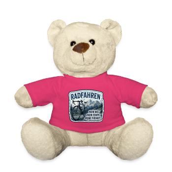 Radfahren – Meine Freiheit - Teddy - Pink - Vorne
