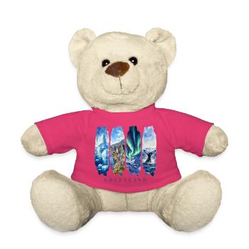 Greenland Holidays Travel – Arctic Nature & Culture - Teddy Bear - pink - Front
