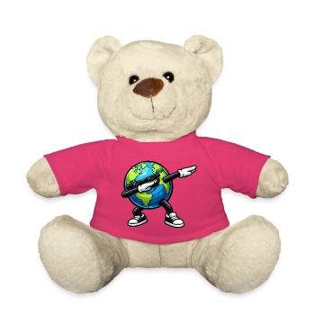 Tasser la terre - Nounours - rose - Devant