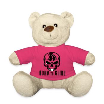 Né pour planer - Nounours - rose - Devant
