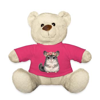 Chinchilla - Teddy Bear - pink - Front