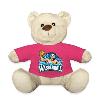 Wassersportheld Wasserball - Teddy - Pink - Vorne